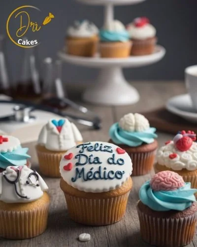 Cupcakes personalizados para data especial